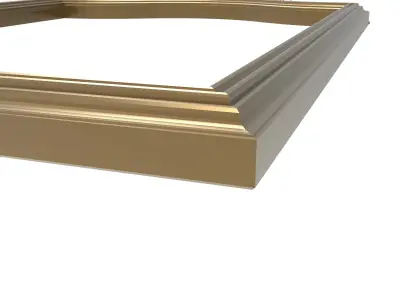 Carved Picture Frame 3D model