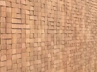 Parametric Wall 06 3D model