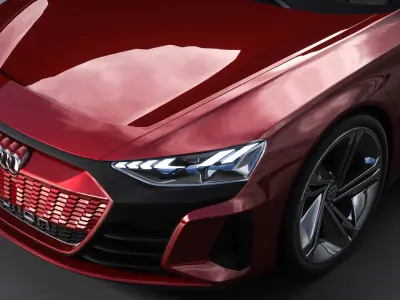 AUDI E-TRON GT 3D model