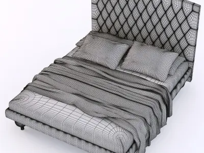 OLTREDOMO bed 3D model
