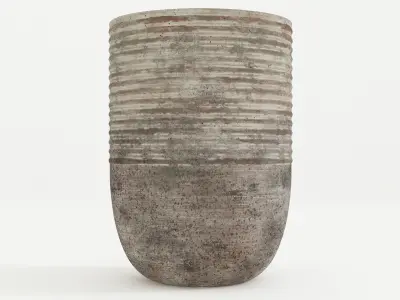 Elegant Ceramic Vase 3D model purchase