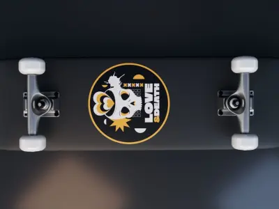 Skateboard Free 3D model purchase