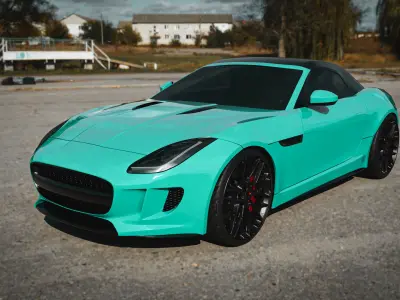 JAGUAR F-typer 3D model 3D model