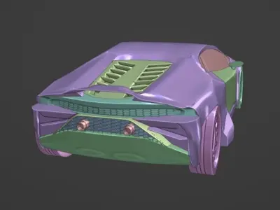 Lamborghini 3D Model 3D model