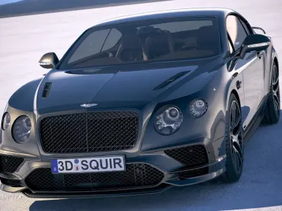 Bentley Continental Supersports 2018 3D model
