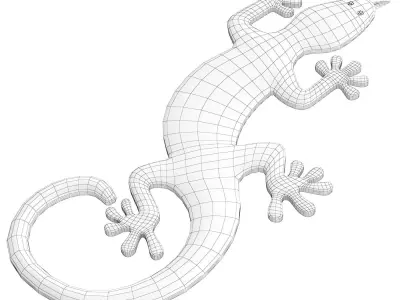 Decor Gecko 3D model