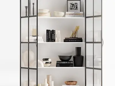 Crate and Barrel Kedzie cabinet 3D model