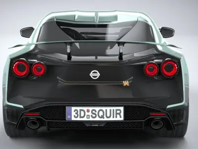 Nissan GT-R50 Italdesign 2021 3D model