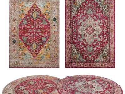 Rugs No 966 Low-poly 3D model