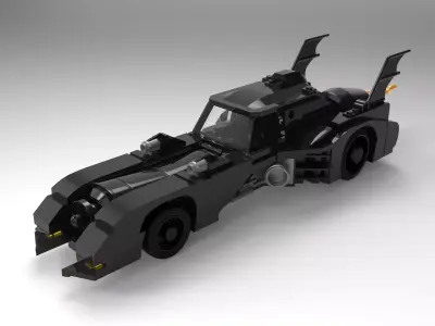 Lego - 1989 Batmobile 3D print model