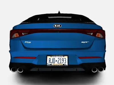 KIA K5 GT US-Spec 2021 Gameready Low-poly 3D model