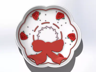 Decorative Plate 3D print model