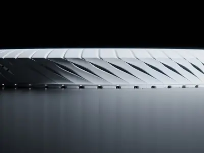 Futuristic Stadium 3D model