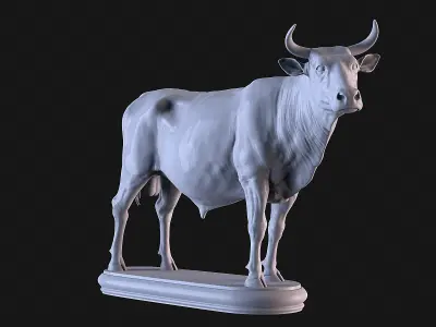 Bull Farm 3D print model