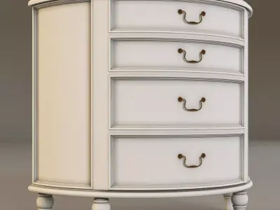 Laura Ashley dresser 3D model