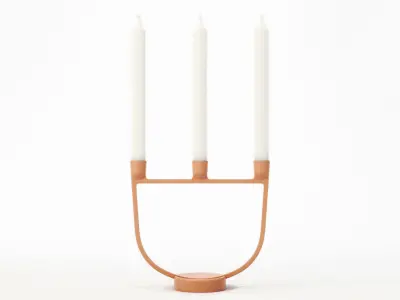 Open Candelabra 3D model