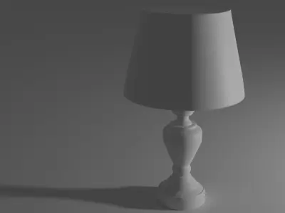 Bedside Lamp Model 3D model