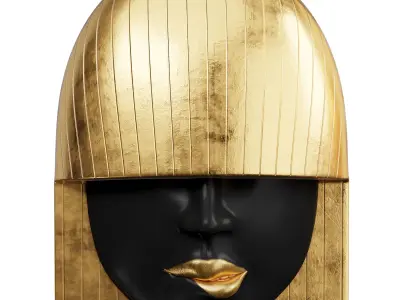 Panel Fashion Face Wall Tiles Phillips Collection 3D model