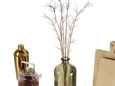 Decorative Set 03 3D model