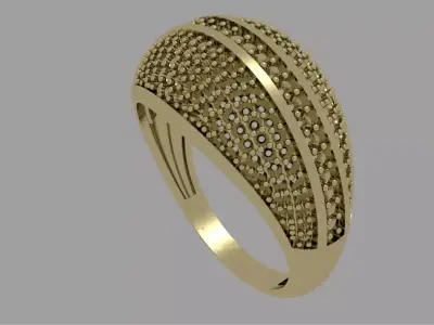 ring for luxury  3D print model