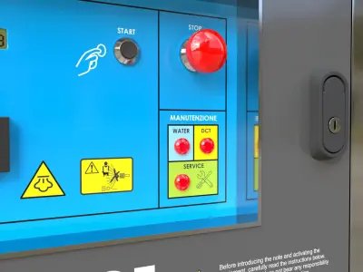 Car Dry Cleaning 3D model