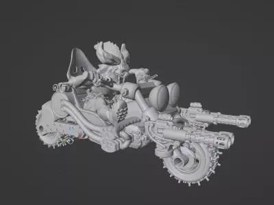 Road Rage RR-002 Mad Max style 3D printable models 3D print model