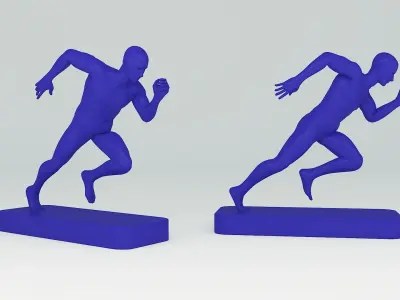 3D printable Runner model 3D print model