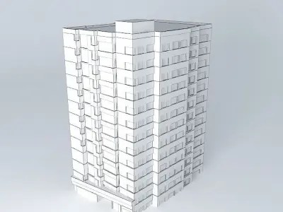 Al Helel Specialized Hospital Free 3D model