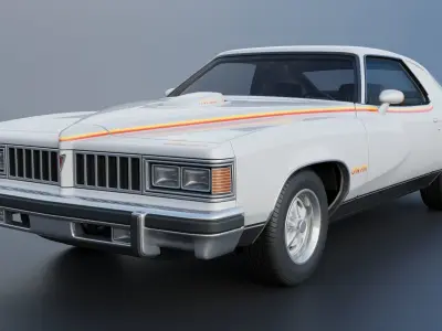 Pontiac Can Am 1977 3D print model