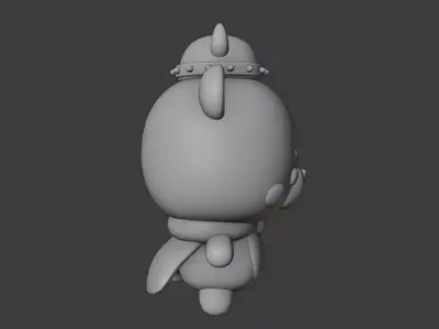 bear 120 3D print model