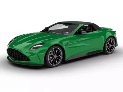 Aston Martin Vantage Roadster 2026 3d model 3D model