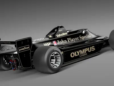 Lotus 79 John Player Special Grand Prix 1978 3D model