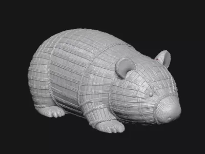 wombat 3D print model