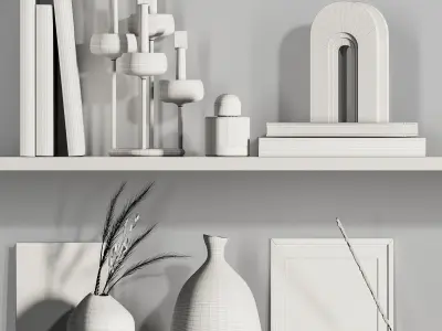 Decorative set026 3D model