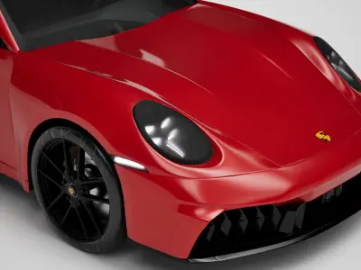 Porsche 911 Carrera GTS  3D model