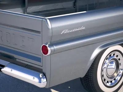 Chevrolet 3100 Apache Pickup CG 1958 3D model