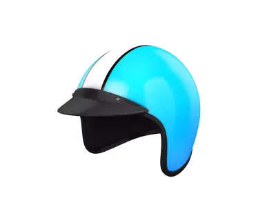 Motorcycle Helmet  3D model