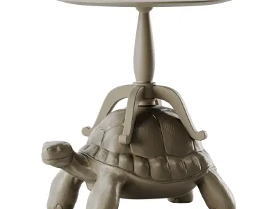 TURTLE CARRY COFFEE TABLE by QEEBOO Low-poly 3D model