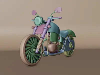 Motorcycle 3D model 3D model by christophermordekhai1