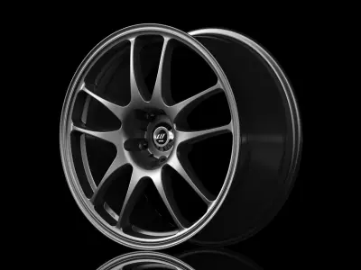 Work Emotion CR KAI 3D model