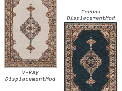 Rugs No 55 Low-poly 3D model