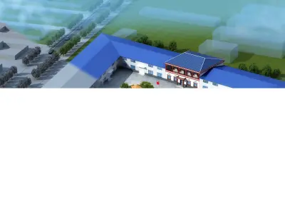 tibetan architecture 3D model