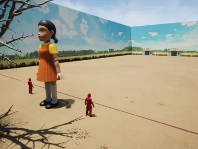 Multiplayer Squid Game   3D model