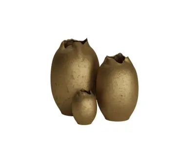 Volva Series Ceramic Vessels 3D model