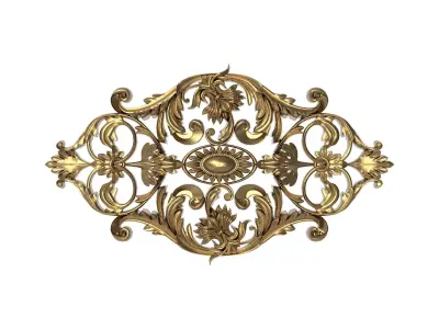  decorative pattern ready for 3D printing 3D model