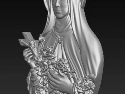 Saint Therese  3D print model