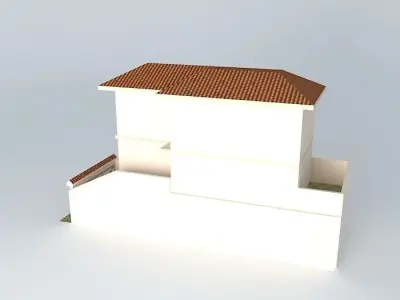 Townhouse luxury and elegant Free 3D model