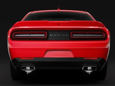 Dodge Challenger GT AWD 2017 3D model