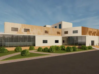 HOSPITAL 3D MODEL 3D model