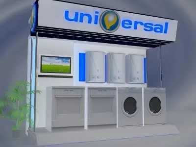 Stand Display Products a383a 3D model